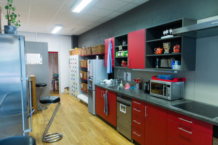 Cuisine équipée à disposition