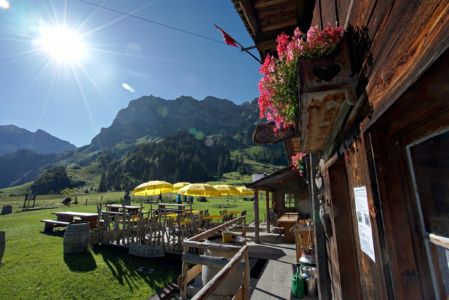 terrasse ensoleillée, valais