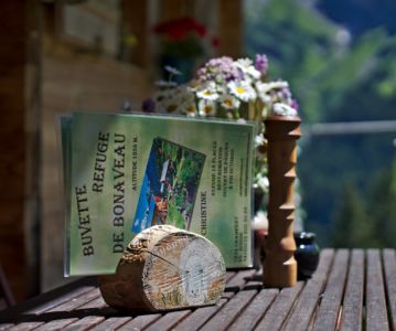 menu - refuge de bonaveau