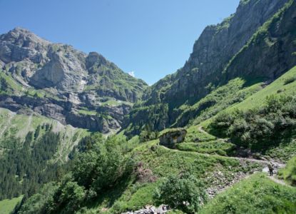 en direction du pas d'Encel