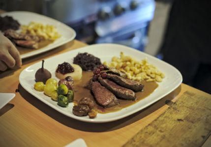 menu de chasse en automne