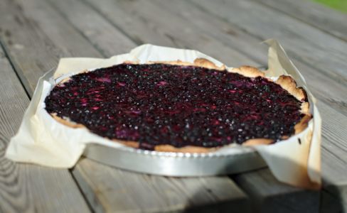 tarte aux myrtilles