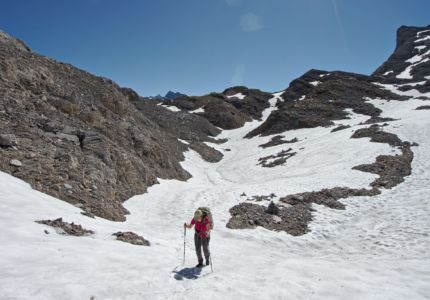 névé au col des chambres