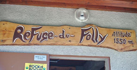 façade - refuge du folly