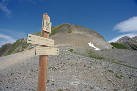 col de la pointe droite