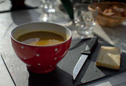 soupe maison, refuge de bostan