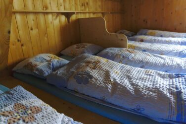 lit en cabane - suisse