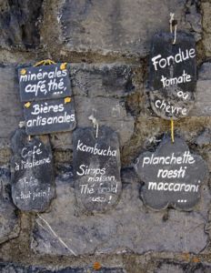 suggestions de la gardienne